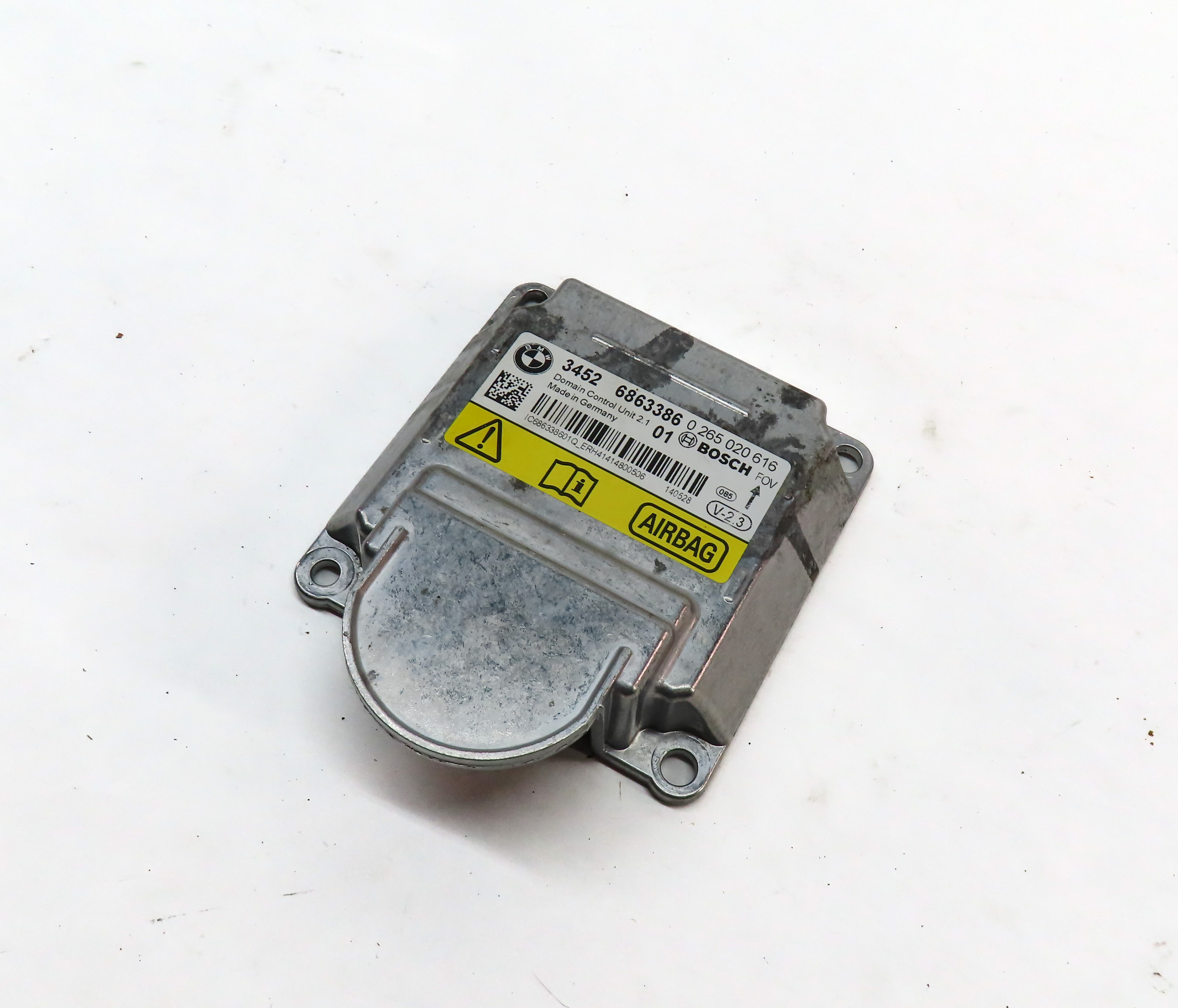 12-21 BMW 2 3 4 5 6 7 X3 X4 X5 X6 (F22 F30 F32 F10 F15 F16 F85) SRS BAG MODULE — exact item pictured